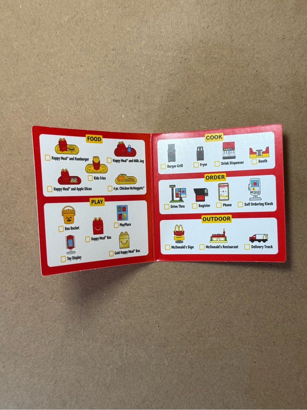 McDonald's 2025 Happy Meal Lil McDonald's 4 PC Chicken McNuggets Kids Toy NWT - Picture 4 of 5